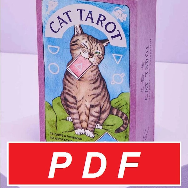 Cat Tarot Guidebook - Etsy
