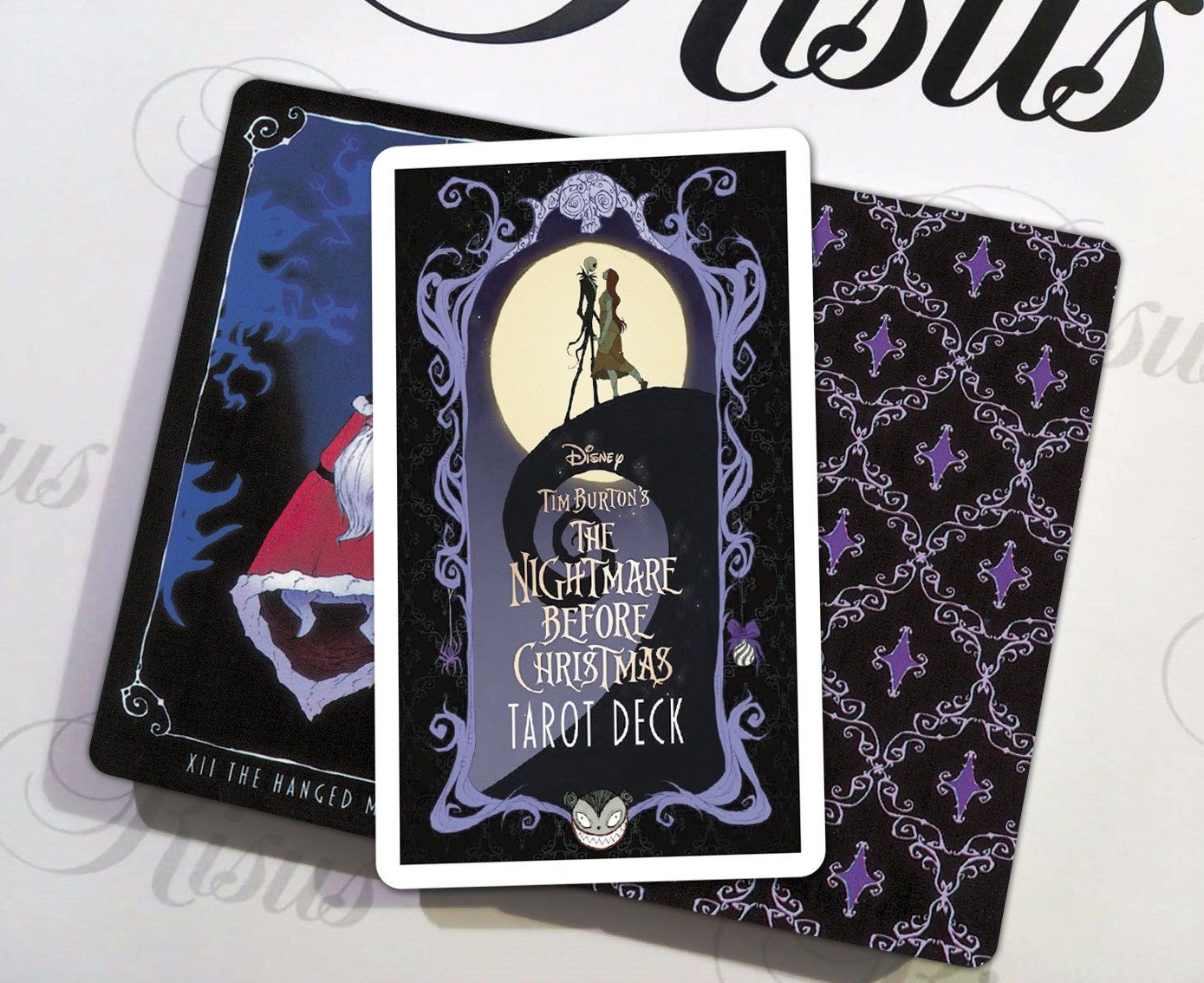 The Nightmare Before Christmas Tarot Cards Deck Cloth Bag Etsy