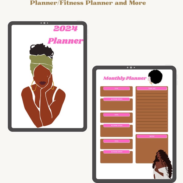Black Girl Planner Etsy