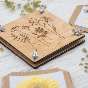 Flower Press: Handcrafted with Engraved Floral Motive