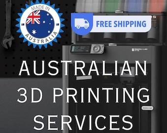 High Quality 3D Printing Service - Fast & Affordable Custom Made To Order 3D Prints - Personalised Gift, Prototyping, Cosplay, Custom Figure