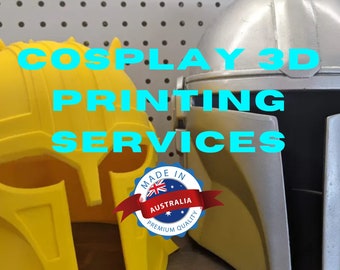 Cosplay 3D Printing Service - Fast & Affordable Custom Made To Order 3D Prints