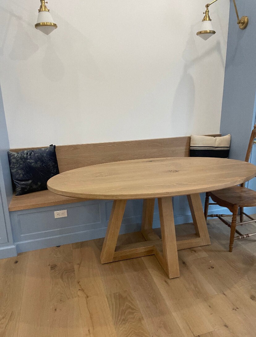 Oval Dining Table - Etsy