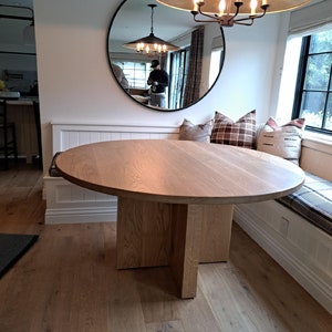 Pedestal Dining Table