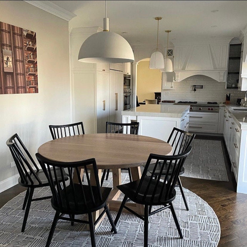 White Oak Dining Table - Etsy