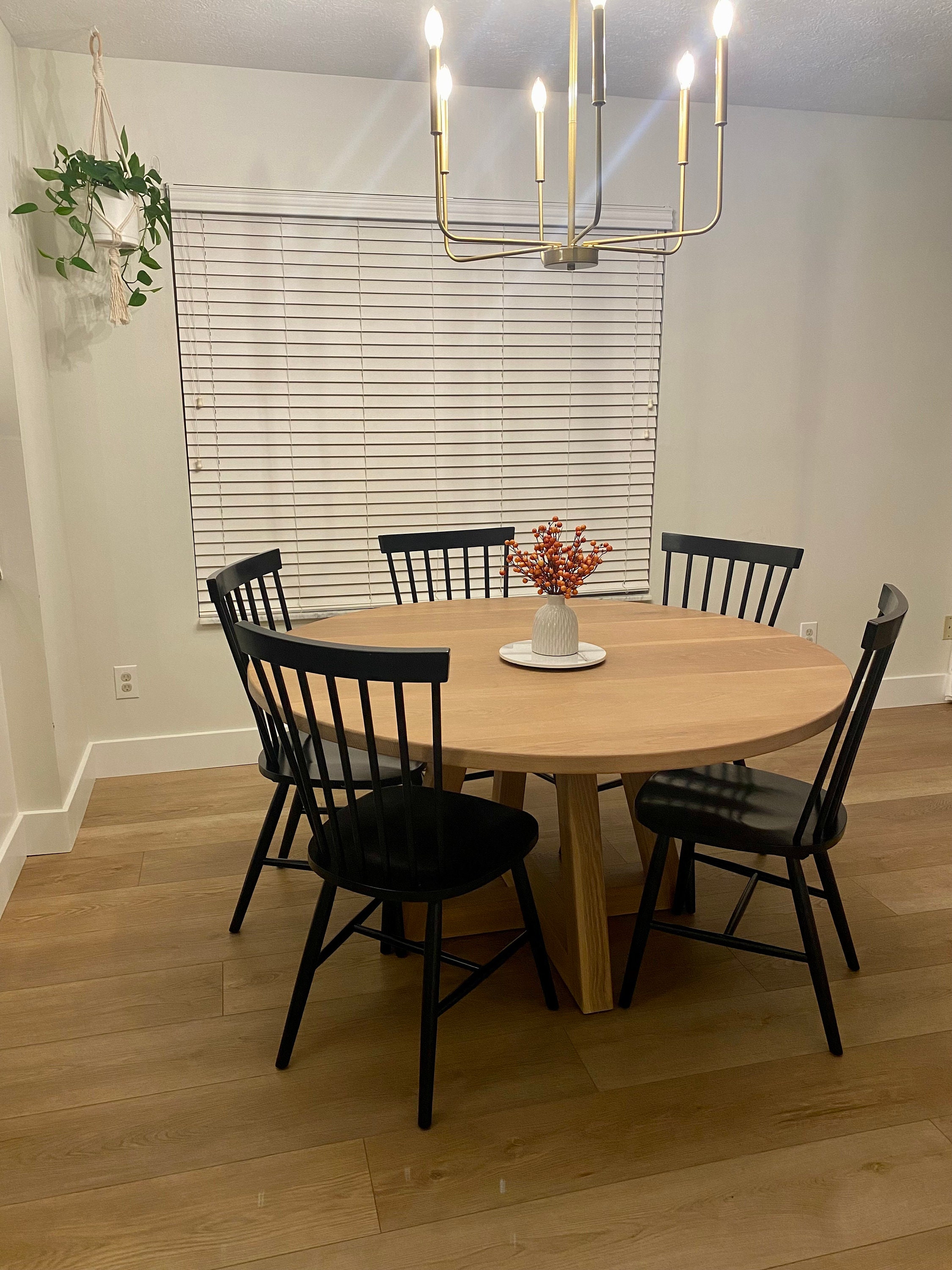 White Oak Dining Table - Etsy