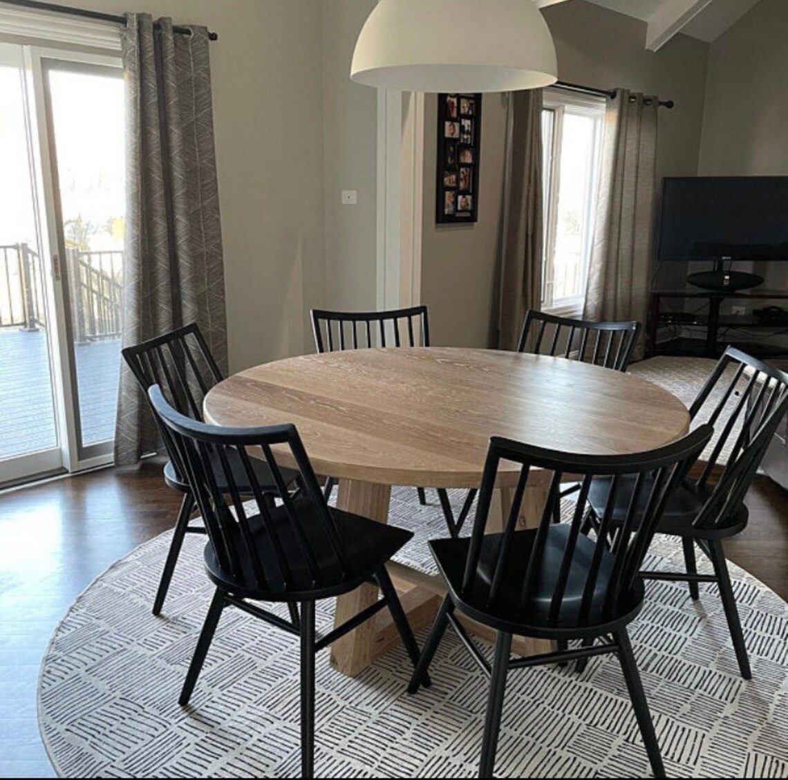 White Oak Dining Table - Etsy