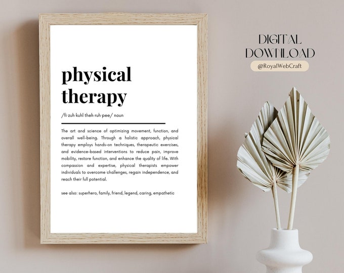 Physical Therapy Gift PT Keychain Physical Therapy Graduation