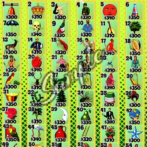Loteria Board Lemonade