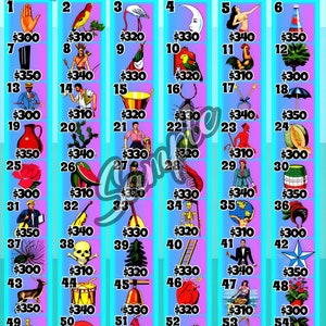Loteria Board Sueño Azul