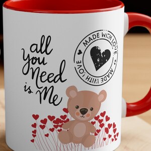 All You Need Coffee Cup for Men Women Coffee Cup Gift Mug Valentine&#39;s Day Gift Wife Coffee Cup Girlfriend Gift Husband Gift Girl&#39;s Cup