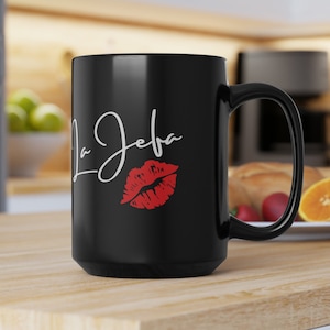 La Jefa Coffee Mug: Boss Lady Gift, Spanish Women&#39;s Cup