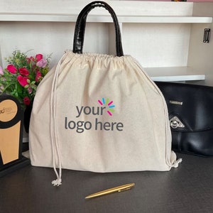 Eco Friendly Drawstring Bag, Cotton Drawstring Pouches With Logo, Wedding Favor Bag, Sustainable Packaging, Custom Dust Bag