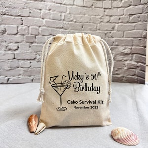 50 and Fabulous: Treat Your Guests to Tailored Hangover Kits | Personalized Mementos for the Milestone Celebration