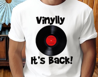 Vinyl Record T-Shirt: Retro Music Lover Tee
