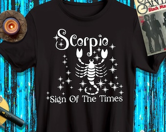 Skorpion Sternzeichen T-Shirt | Astrologie Skorpion T-shirt, Geburtstags Shirt