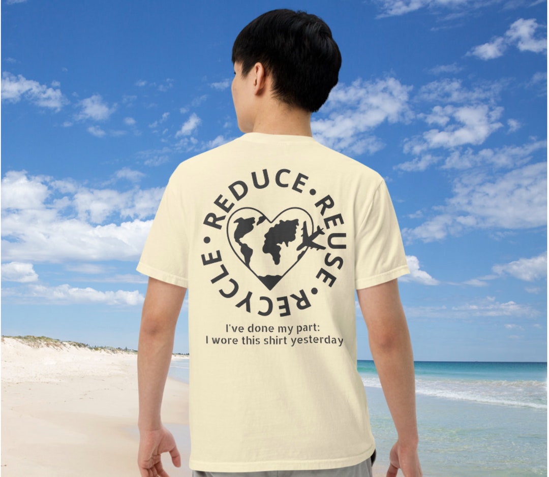 Men's Reduce, Reuse, and Recycle T-shirt - Etsy