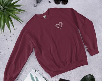 Badass Embroidered Sweatshirt, Cozy Unisex Hoodie