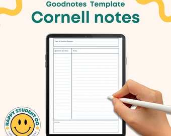Cornell Notes ~Digital notes ~ pdf