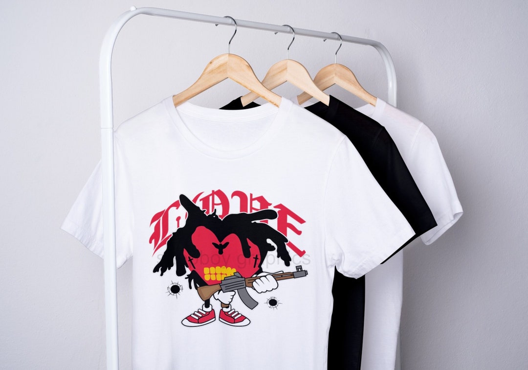 Kodak Black Love Png Kodak Black Sniper Gang Kodak Back - Etsy