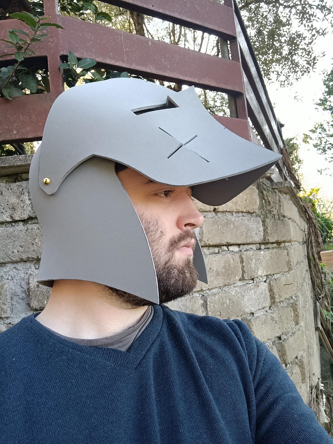 Medieval Knight Helmet Foam Template - Etsy