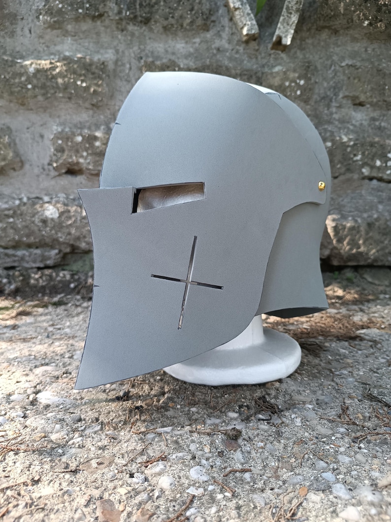 Medieval Knight Helmet Foam Template - Etsy