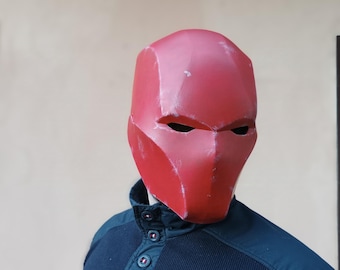 Red Hood helmet foam template
