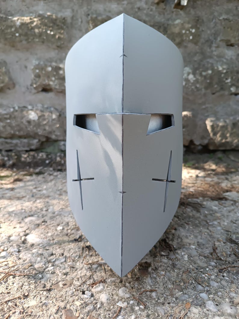 Medieval Knight Helmet Foam Template - Etsy