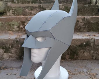 Bat man cowl foam template