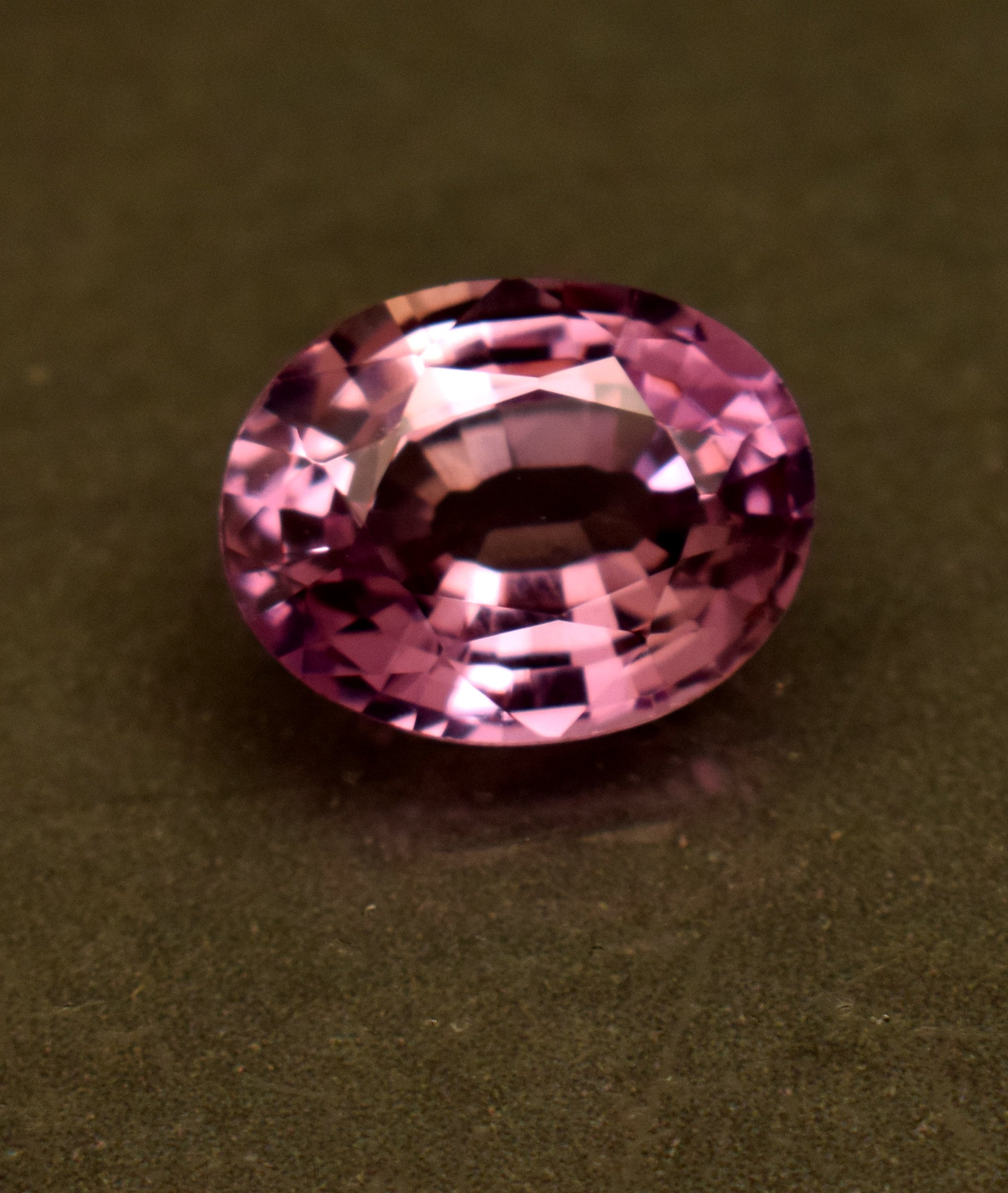 Purple Pink Kunzite Gemstone 5.55 Ct Oval Cut Loose Gemstone Ring Use