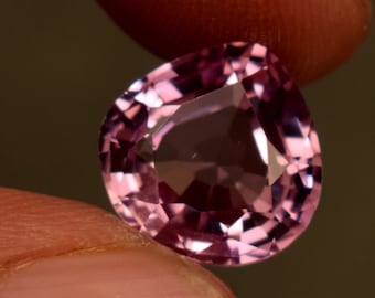 Purple Pink Kunzite Gemstone 4.50 Ct Heart Cut Loose Gemstone Ring Use