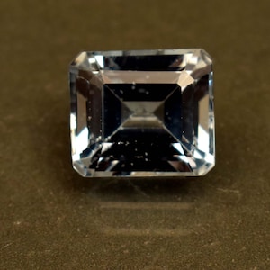 Santa Maria Aquamarine Gemstone Certified 8.25 Ct Emerald Ct Loose Gemstone From Brazil