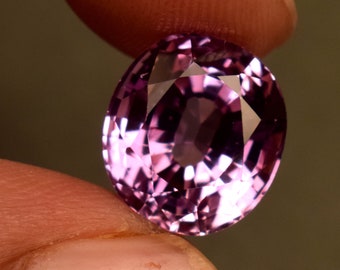 Natural Pink Kunzite Gemstone 8.30 Ct Oval Cut Loose Gemstone Ring Use