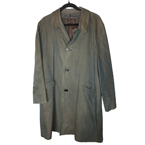 Vintage 1950&#39;s Amalgamated Clothing Workers Of America Coat Mens XXl 2XL Over