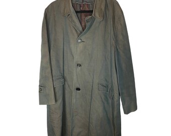 Vintage 1950's Amalgamated Clothing Workers Of America Coat Mens XXl 2XL Over