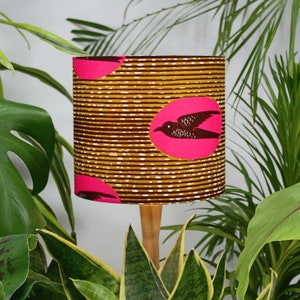 Swallow Bird African Lampshade for Table Lamp, Floor Lamp or Ceiling Pendant