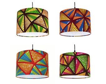 African Lampshades for Table Lamp, Floor Lamp or Ceiling Pendant