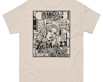 Butthole Surfers Flyer Shirt | Rock Shirt | Ween | The Jesus Lizard | Flipper | Big Black | Meat Puppets | Primus | Husker Du | Mudhoney |