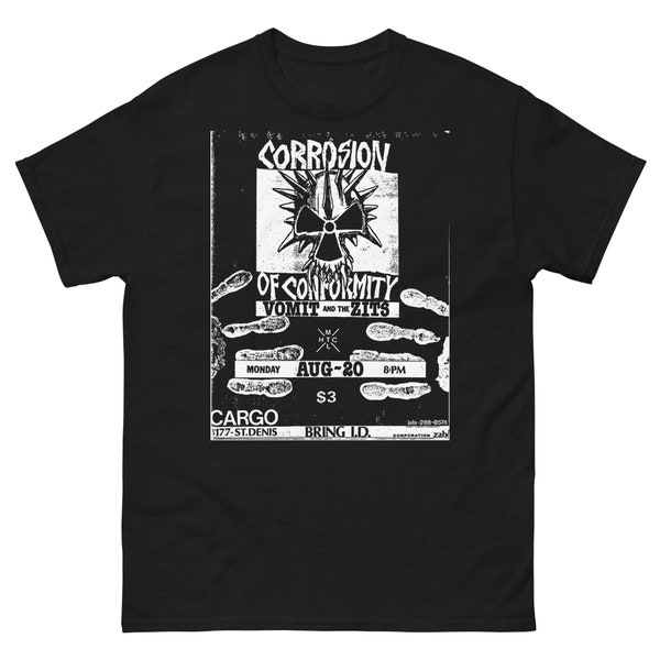 Corrosion of Conformity Flyer Shirt | COC Shirt | Down | Clutch | Monster Magnet | Fu Manchu | Black Label Society