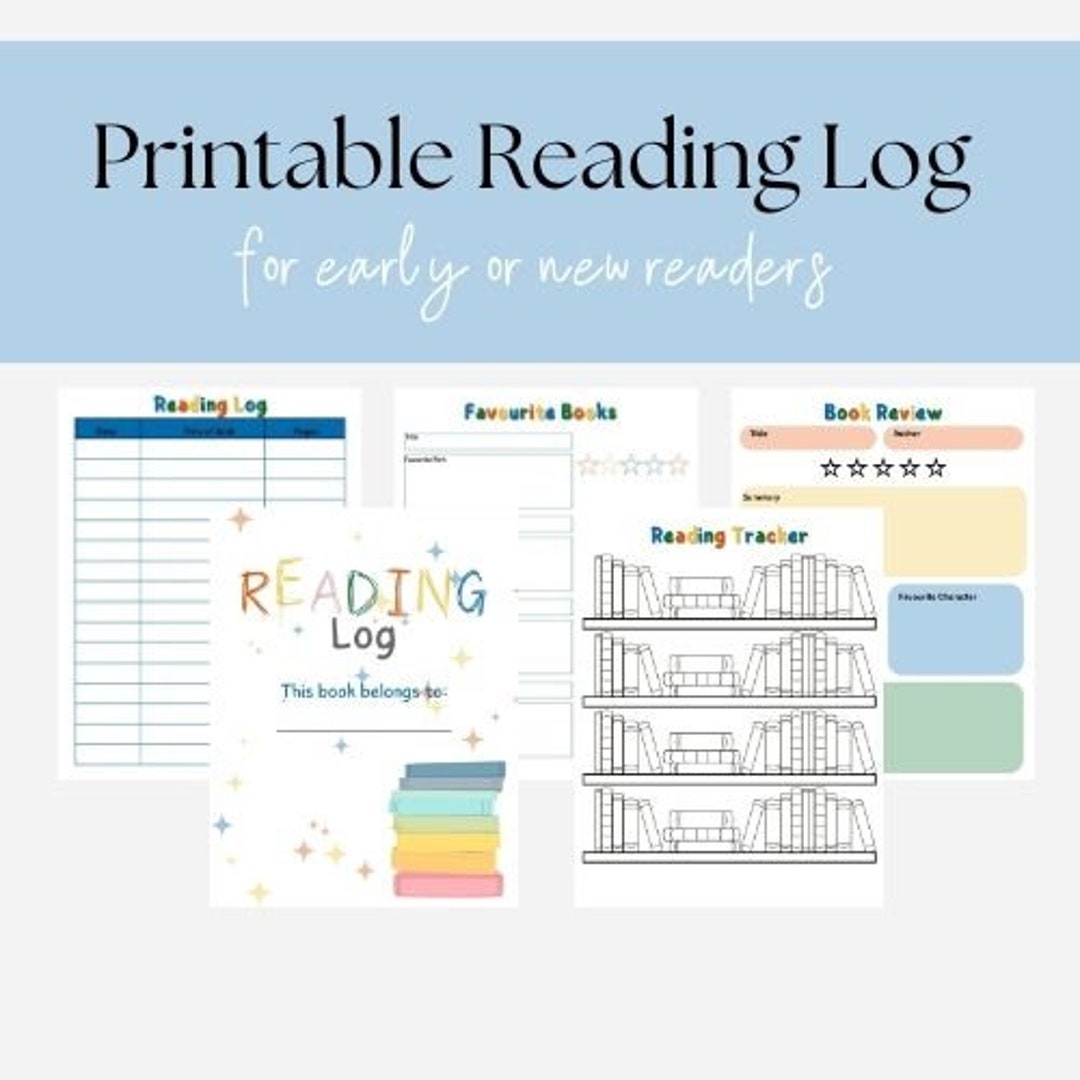 Homeschool Reading Log - a Printable Reading Log for Your Homeschool ...