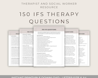 IFS Therapiefragen, Psychische Gesundheit Printable (PDF)