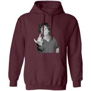 Bob Weir Inspired Middle Finger Dead Hoodie