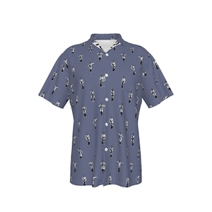 Talking Heads Stop Making Sense Inspired Short Sleeve Hawaiian Shirt
