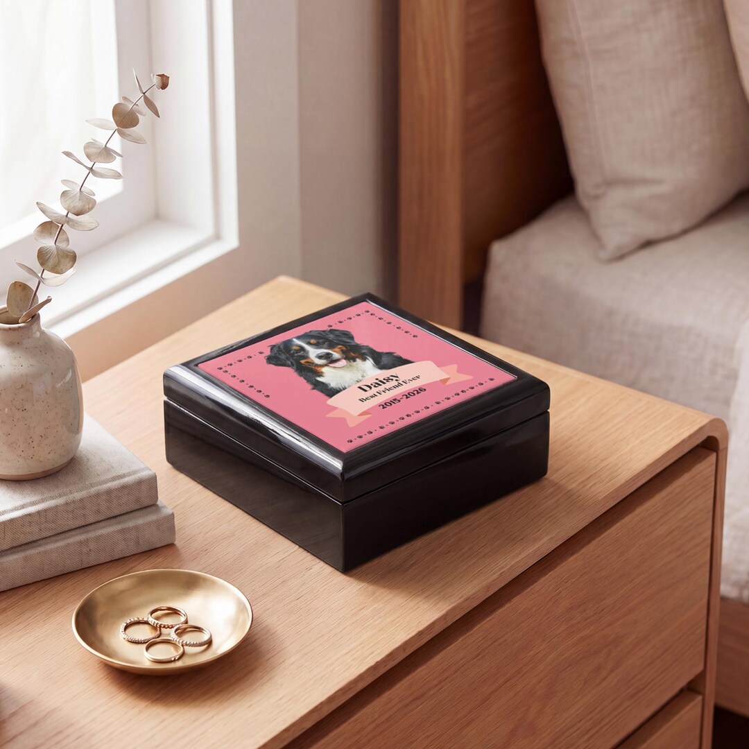 Dog and Cat Keepsake Box - Pet Memorial Gift - Etsy