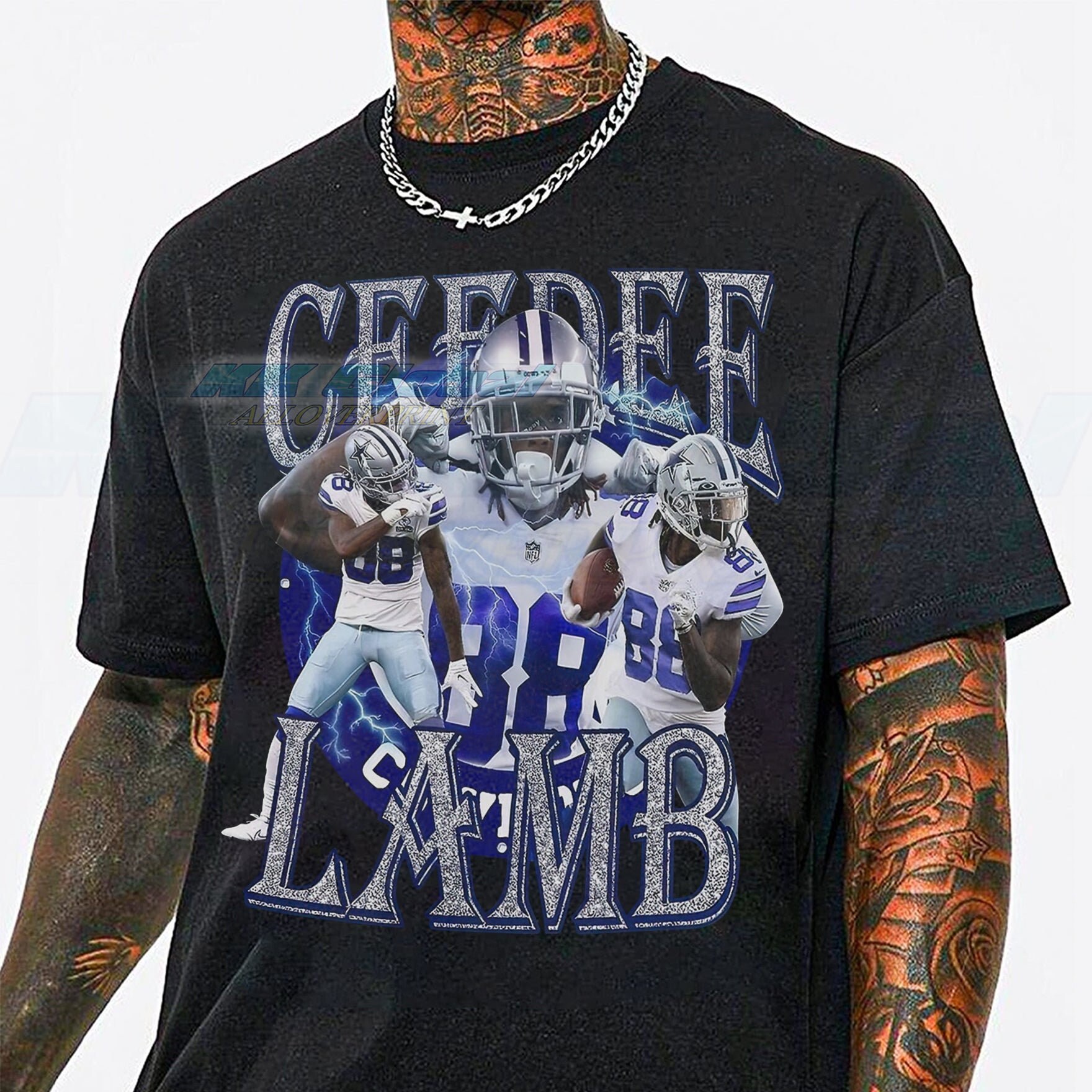 Ceedee Lamb 88 Dallas Cowboys Oklahoma Sooners 3D Custom Name Hawaiian Shirt  Best Gift For Men And Women Fans