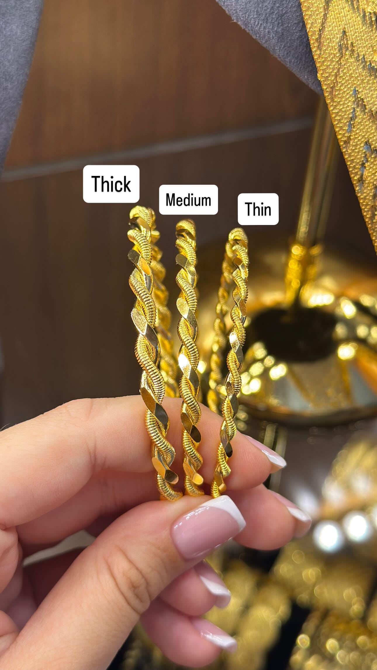 22K Gold Plated Twist Bangle: Handmade Turkish Jewelry - Etsy