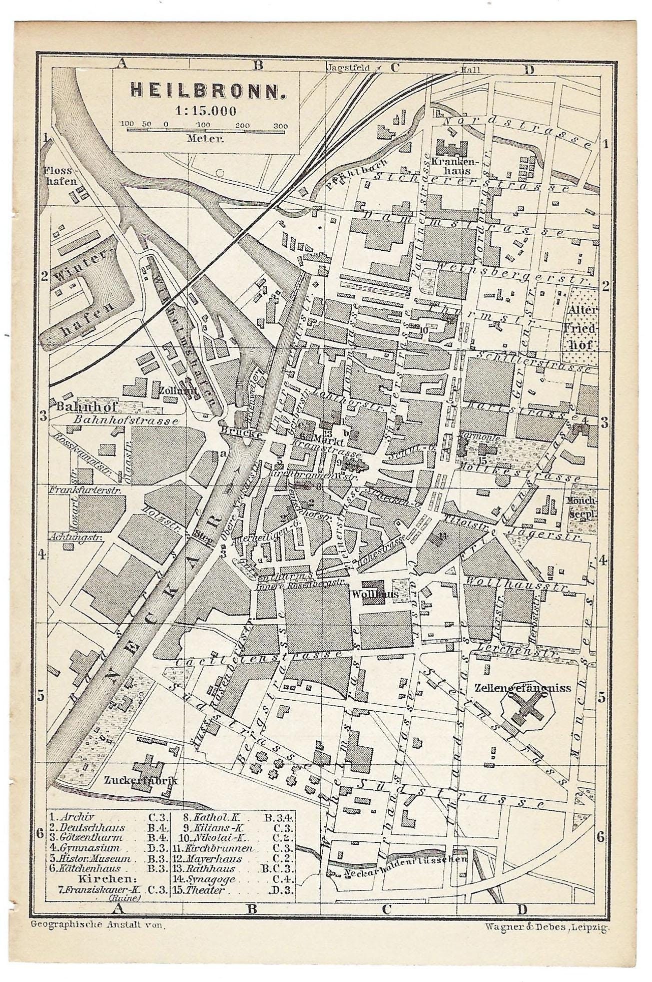 Guide Baedeker Hitler's Germany 1936 - Première édition Originale, Cuir, Plan Olympique Inclus