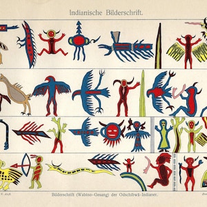 Antique american indian paintings - Etsy 日本