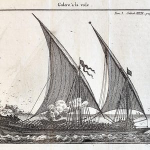 1735 - Stampa antica di nave da guerra, stampa di navi da guerra vintage, decorazione da parete per regalo, stampa di navi da guerra, decorazione da ufficio per marinai, decorazione da parete per navi, decorazione marittima