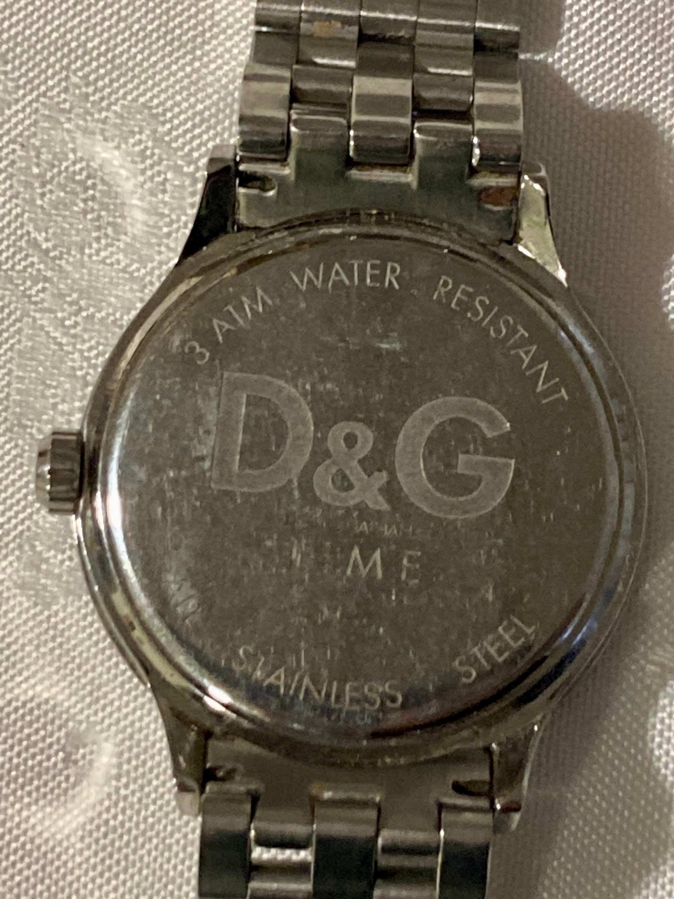 DOLCE&GABBANA Time Watch - Etsy DOLCE&GABBANA Time Watch - Etsy